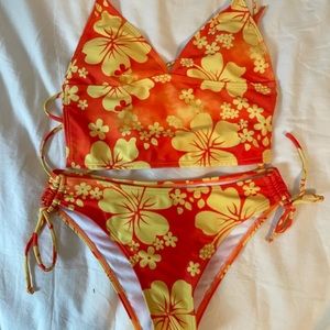 Swim | Adorable Hawaiian Print Tankini | Poshmark